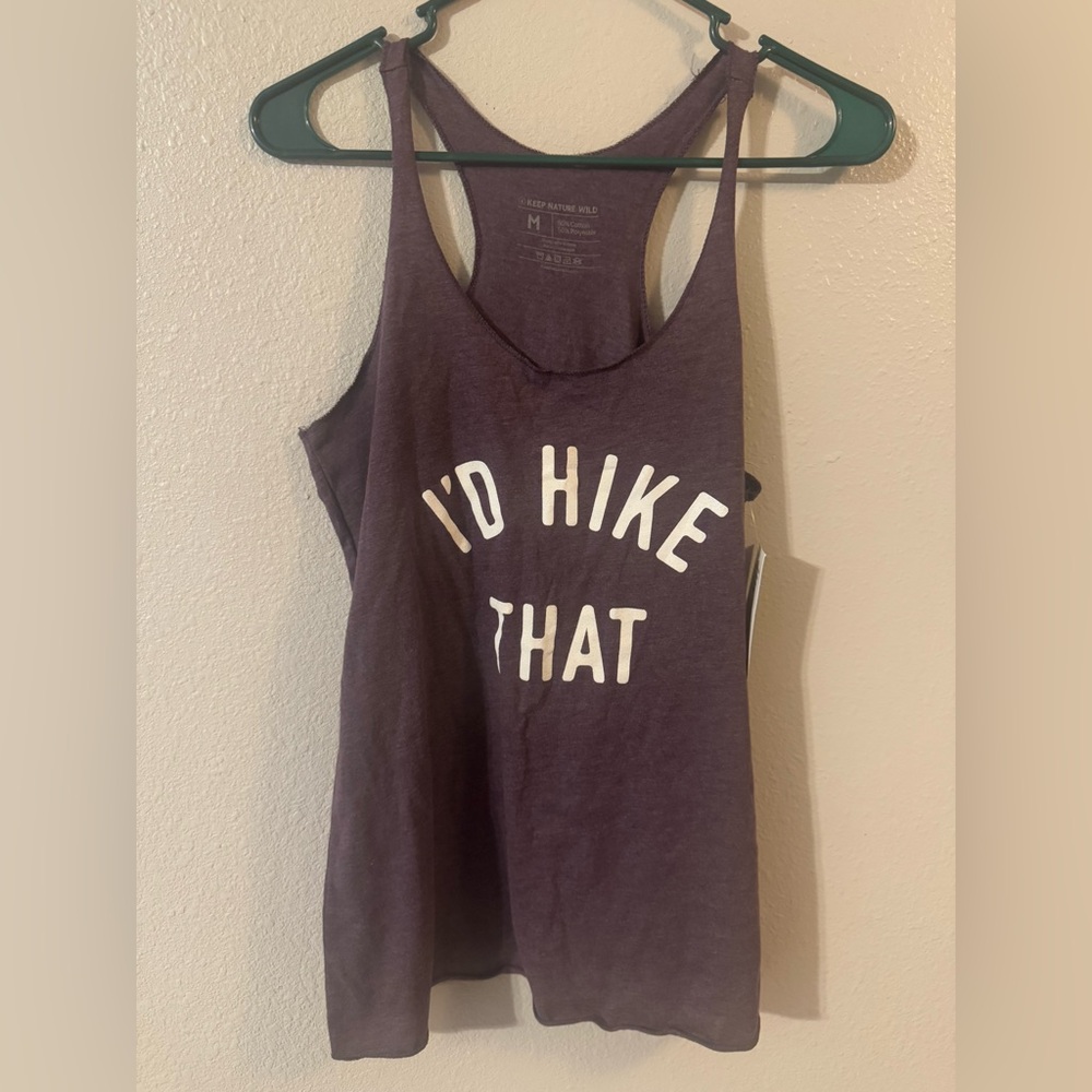 Women's Purple Hiking Tank Top